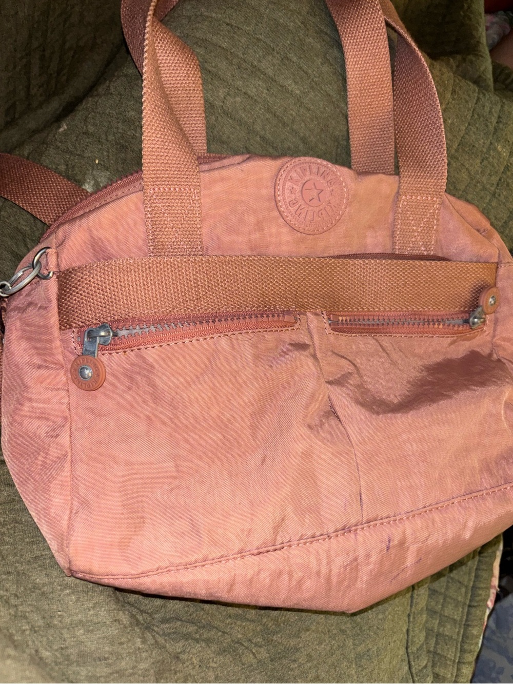 Kipling Klara Handbag in Rose